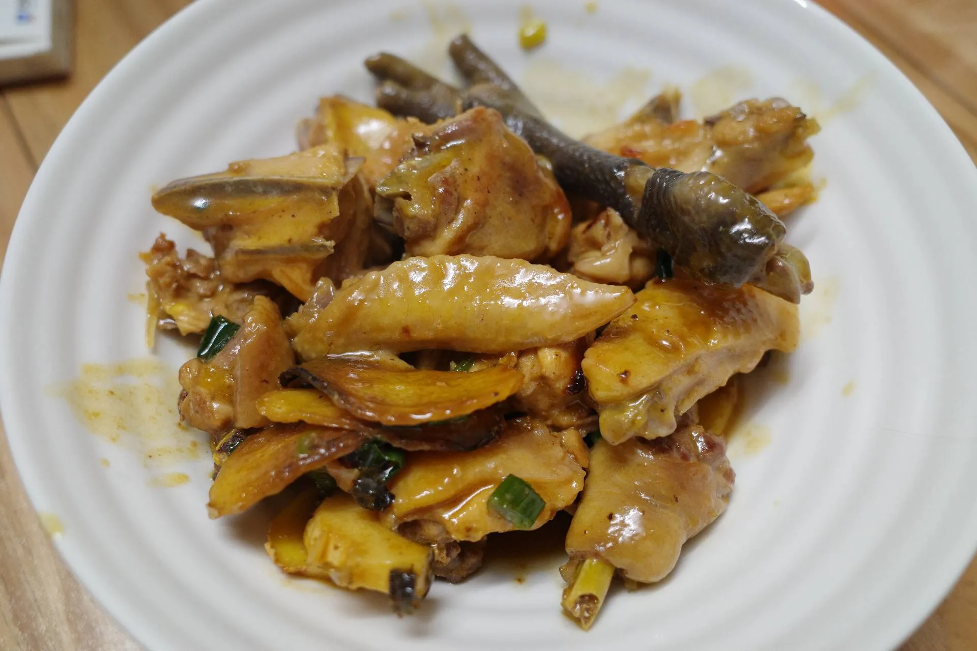 鲍鱼焖鸡